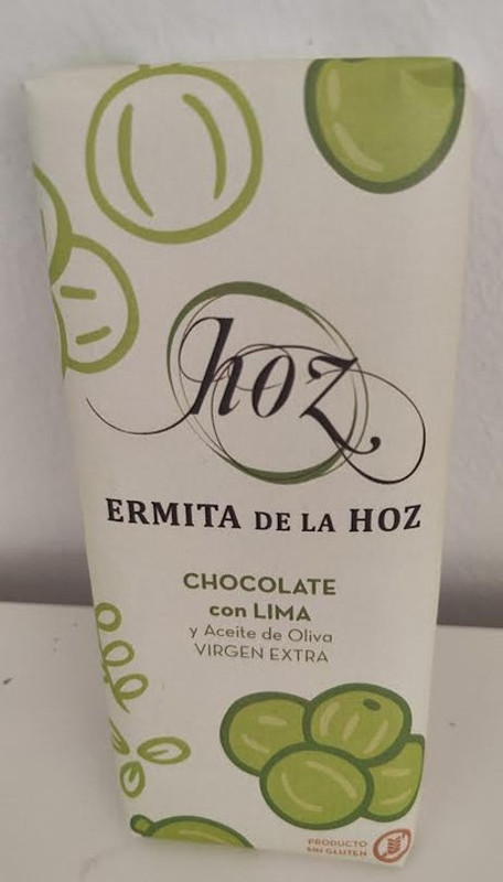 Chocolate con Lima y Aceite de oliva, 105 gramos