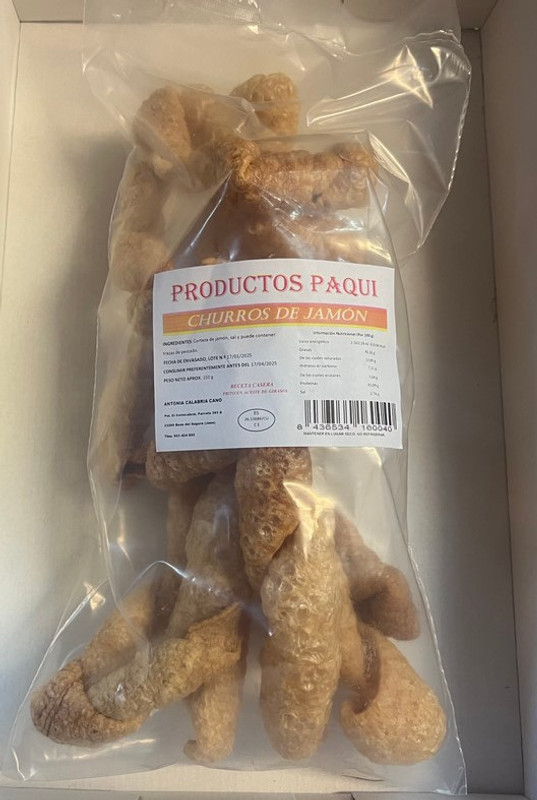 Churros de jamón